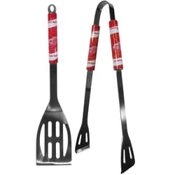Siskiyou Sports NHL Stainless Steel Multicolored Grill Tool Set 2 pc
