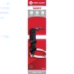 First Alert Black Steel Fire Extinguisher Bracket 3.5 in. L 5 lb