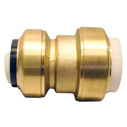 Apollo Tectite Push to Connect 1 in. PTC in to X 1 in. D PTC Brass Coupling