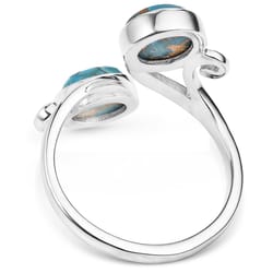 Montana Silversmiths Women's Harmony Silver/Turquoise Ring