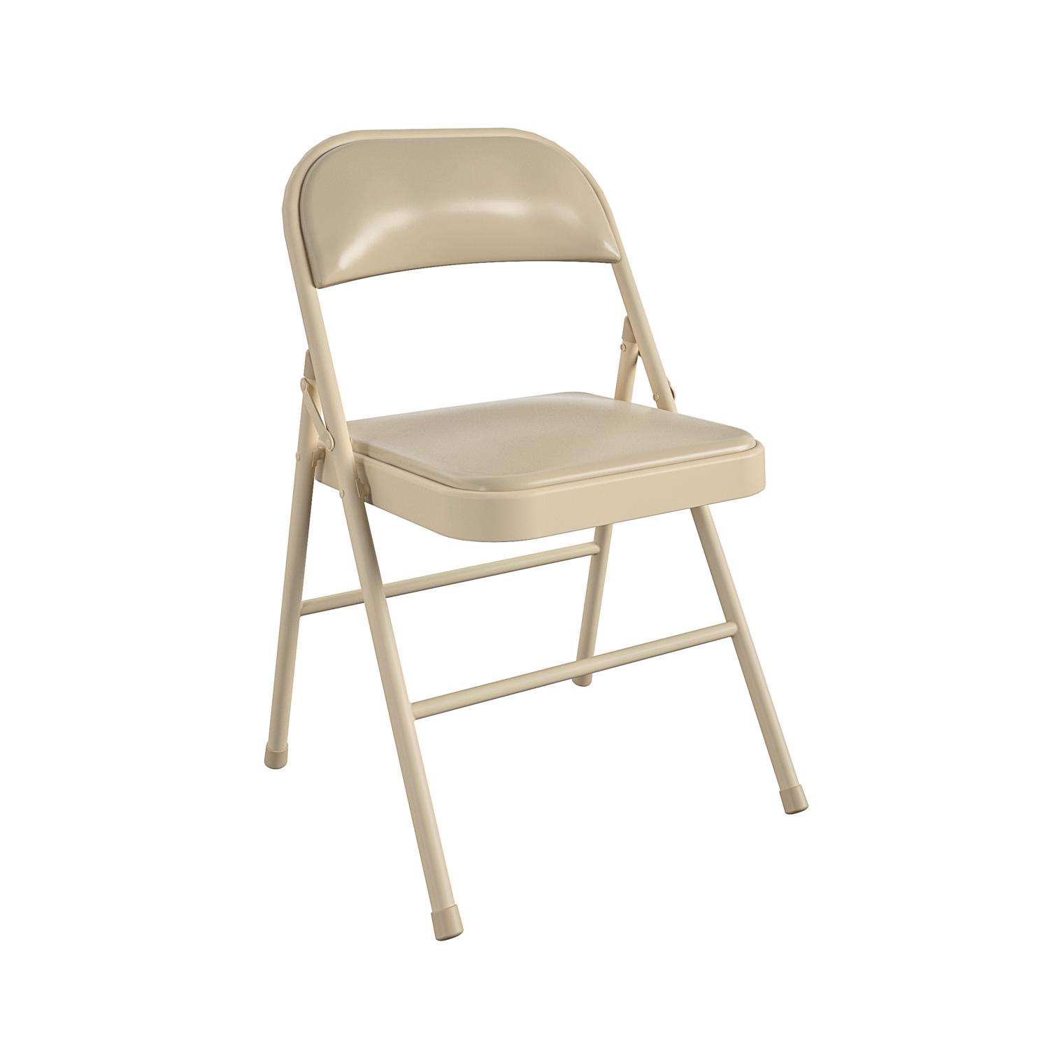 Cosco Antique Linen Vinyl Folding Chair Ace Hardware