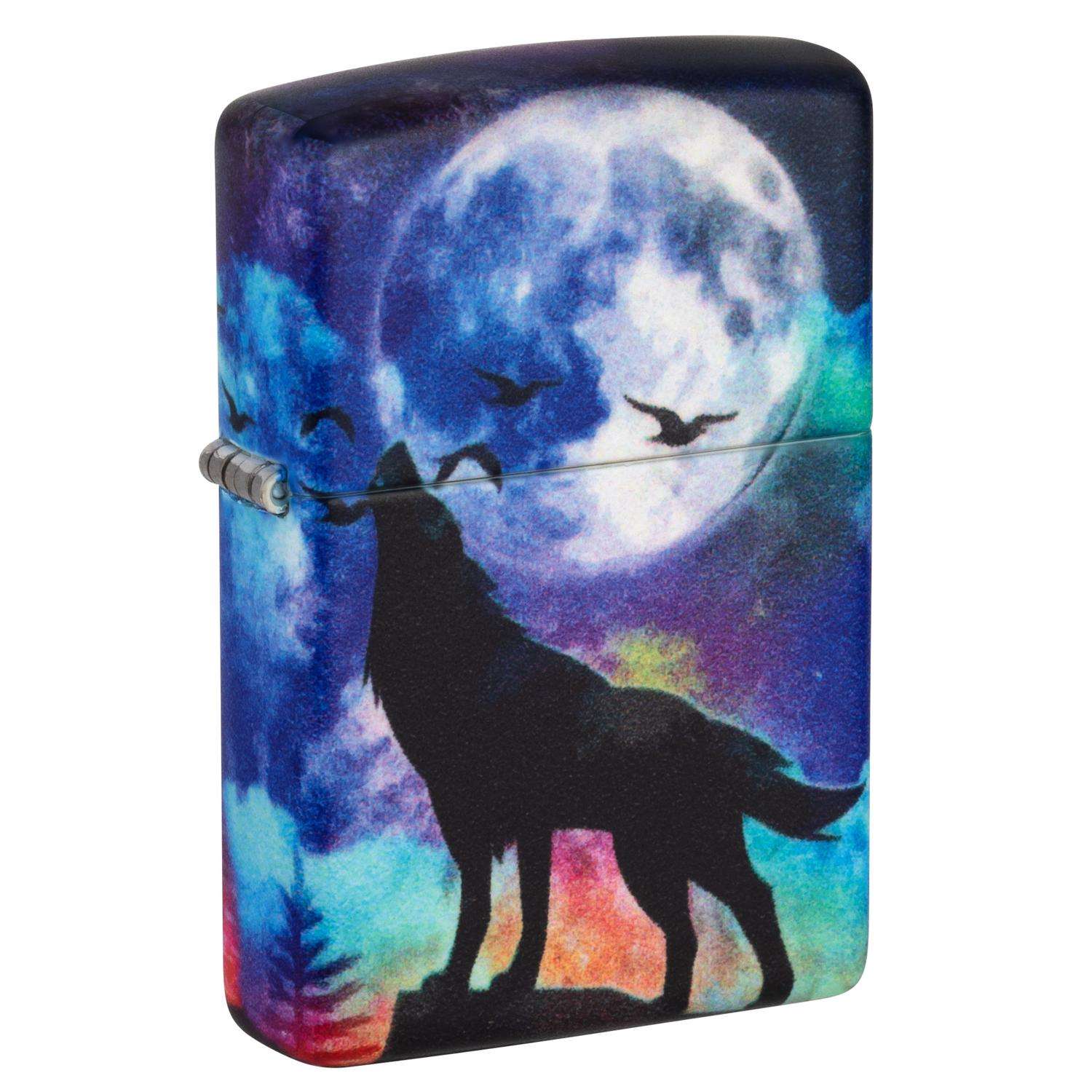 Zippo Multicolored Wolf Lighter 1 pk Ace Hardware