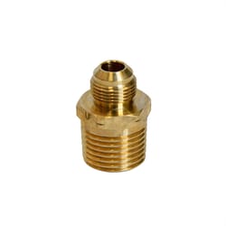 ATC 3/8 in. Fine Thread Flare X 1/2 in. D Male Brass Connector