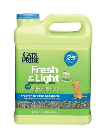 Fresh and light outlet cat litter