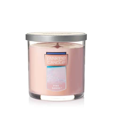 Yankee Candle 2-Wick Pink Sands Pink Jar Candle (Signature) in the Candles  department at