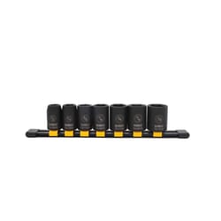 DeWalt 1/2 in. drive SAE 6 Point Impact Socket Set