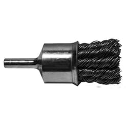 Century Drill & Tool 1 in. Knot Wire Wheel Brush Steel 20000 rpm 2 pc