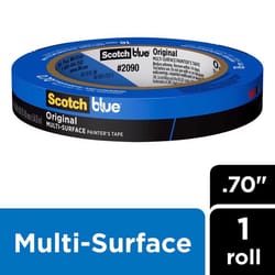 ScotchBlue 0.70 in. W X 60 yd L Blue Medium Strength Original Painter's Tape 1 pk