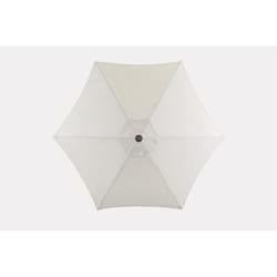 Living Accents Wilmette 9 ft. Tiltable Beige Patio Umbrella