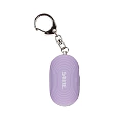 Sabre Lavender Plastic Personal Alarm w/LED & Snap Hook