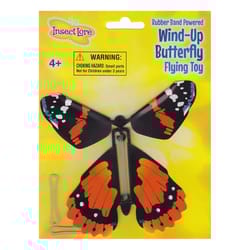 Insect Lore Wind Up Butterfly Flying Toy Assorted 4 pc