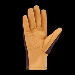 Carhartt Women's Indoor/Outdoor Work Gloves Purple M 1 pair