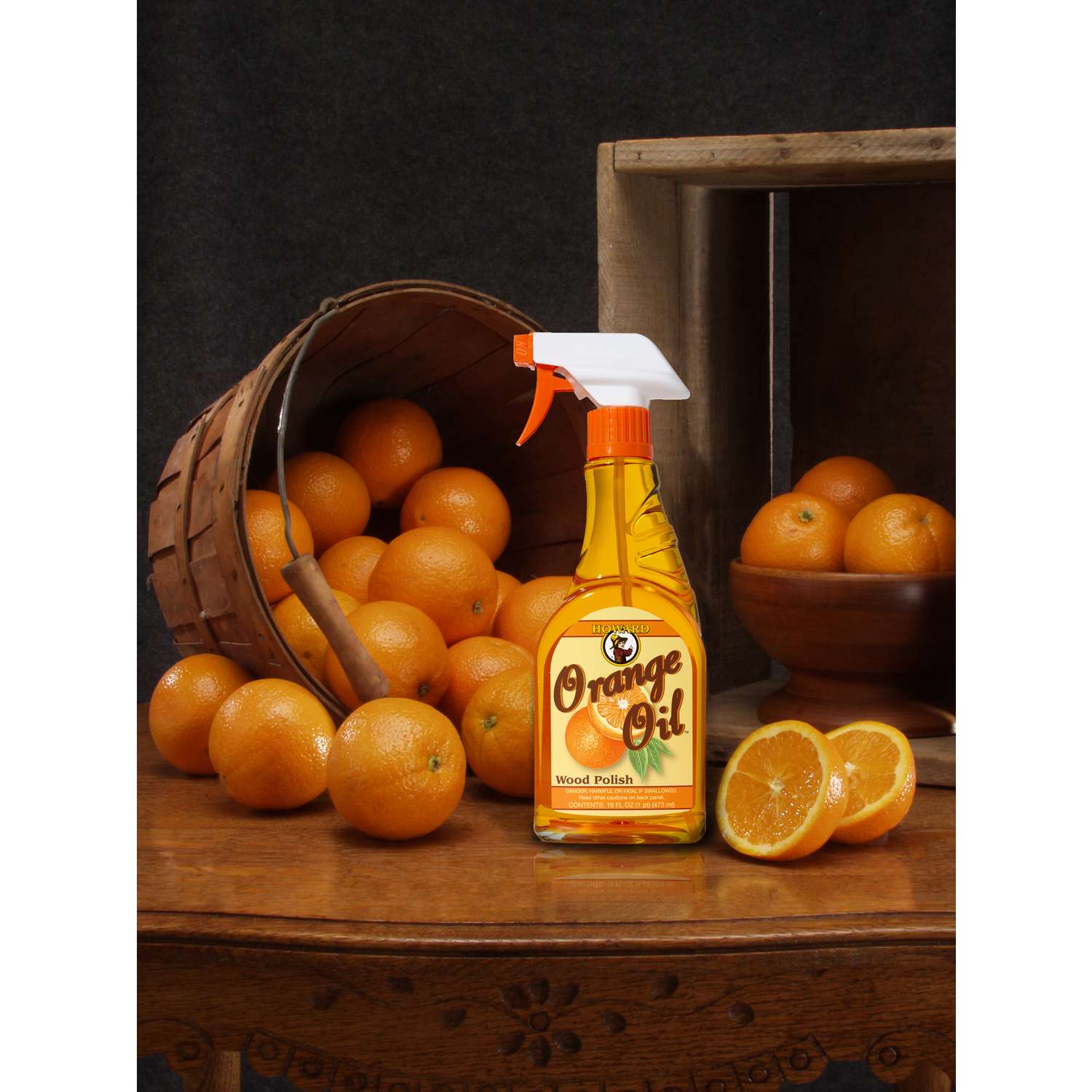 Orange Glo Limpiador y pulidor 2 en 1 para muebles de madera, 16 onzas (3)