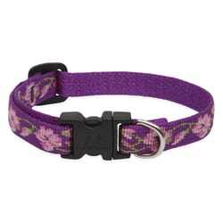 Lupine Pet Original Designs Multicolor Rose Garden Nylon Dog Adjustable Collar