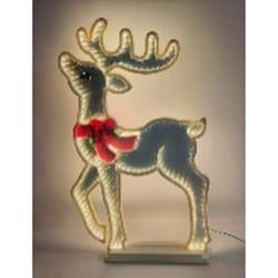 Celebrations LED Infinity Heads-up Deer 30 in. Yard Decor