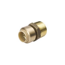 BK Products Proline Push to Connect 1 in. PTC X 3/4 in. D MPT Brass Reducing Adapter