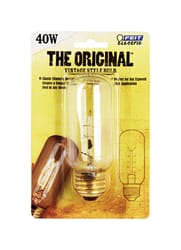 Feit The Original 40 W T12 Vintage Incandescent Bulb E26 (Medium) Soft White 1 pk