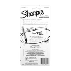 Sharpie Black Chisel Tip Permanent Marker 2 pk