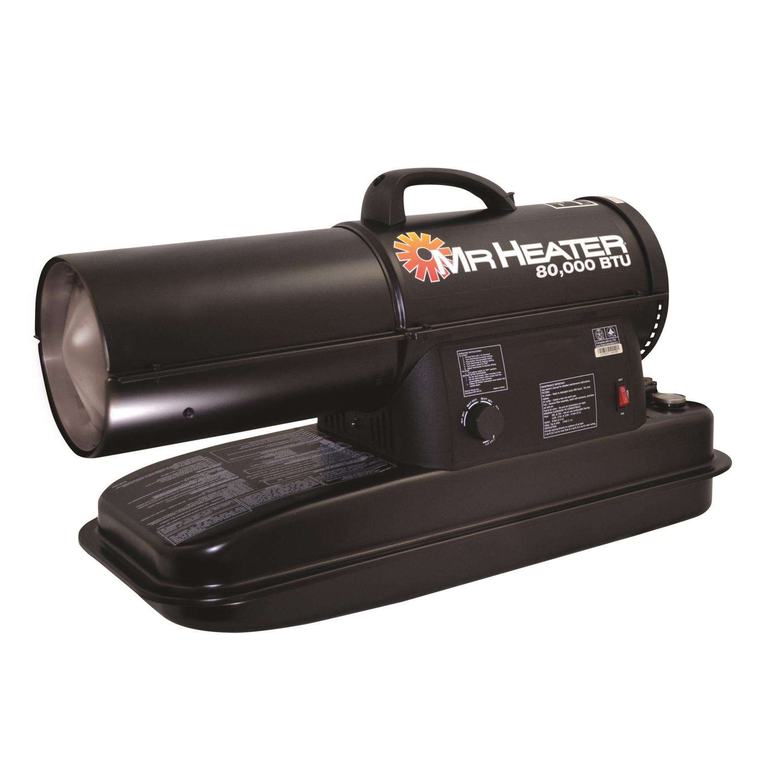 Mr. Heater 80000 Btu/h 2000 sq ft Forced Air Diesel/Kerosene Heater - Ace  Hardware