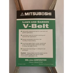 Mitsuboshi Super KB 5LK560 V-Belt each 0.63 in. W X 56 in. L For Riding Mowers