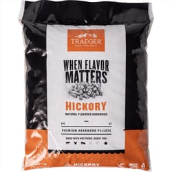 Traeger Premium All Natural Hickory Hardwood Pellets 20 lb