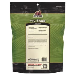 Redbarn Pork Grain Free Pig Ear For Dogs 7 oz 1 pk