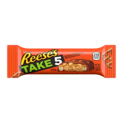 Hershey's Reese's Take 5 Pretzels, Caramel, Peanuts, Peanut Butter and Chocolate Candy Bar 1.5 oz