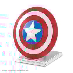 Fascinations Metal Earth Captain America's Shield 3D Model Kit