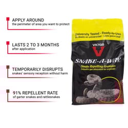 Victor Snake-A-Way Animal Repellent Granules For Snakes 4 lb