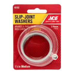 Ace 1-5/16 in. D Rubber Slip Joint Washer 2 pk
