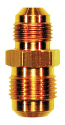 JMF Company 5/8 in. Flare X 1/2 in. D Flare Yellow Brass Reducing Union