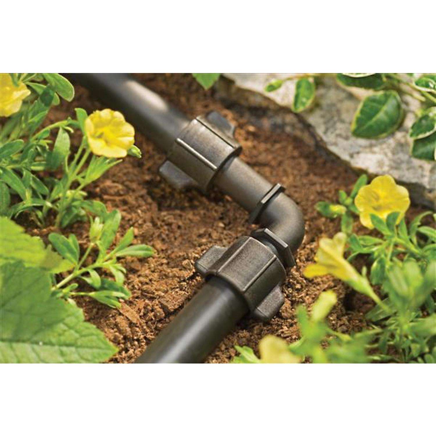 Orbit 1/2 in. Push-Fit Drip Irrigation Elbow 1 pk