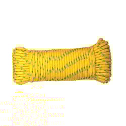 Koch Industries 5/32 in. D X 50 ft. L Yellow Diamond Braided Polypropylene Rope