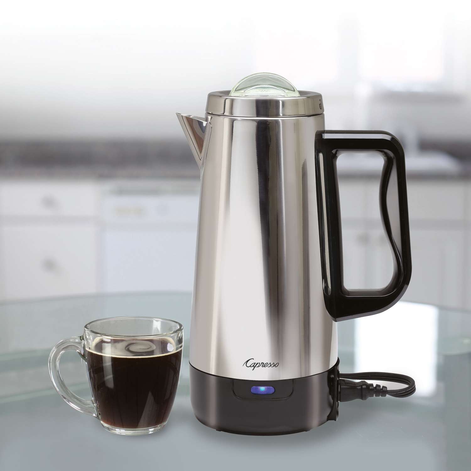 Presto 12 Cup Coffee Percolator, Stainless Steel