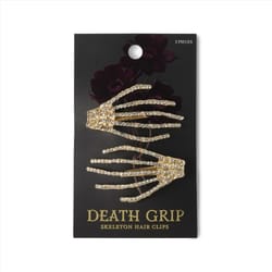 Death Grip Halloween Death Grip Skeleton Hair Pins 2 pk