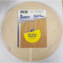 Band-It .030 in. X 7/8 in. W X 250 ft. L White Birch Real Wood Veneer Edging