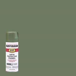 Rust-Oleum Stops Rust Satin Spruce Green Spray Paint 12 oz