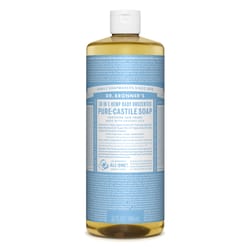 Dr. Bronner's Organic Baby Unscented Scent Pure-Castile Liquid Soap 32 oz 1 pk
