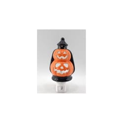 Lin-Con Marketing Clear 1 ct 5 in. Incandescent Prelit Stacking Pumpkin Nightlight