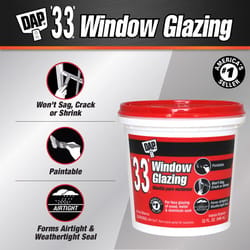 DAP White Glazing Compound 1 qt