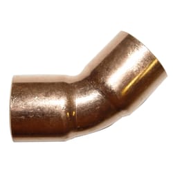 JMF Company 1/2 in. Copper X 1/2 in. D Copper 45 Elbow