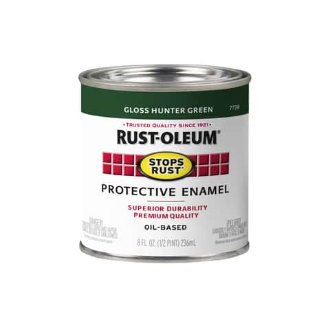 Rust-Oleum Professional Gloss Green Enamel Oil-based Interior/Exterior  Paint (1-Gallon) in the Exterior Paint department at