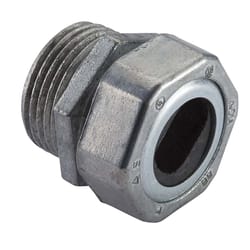 Halex 1/2 in. D Zinc Water-Tight Connector For SE/SEU 1 pk