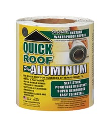 Quick Roof 6 in. W X 25 ft. L Aluminum Self Stick Waterproof Repair Kit Silver