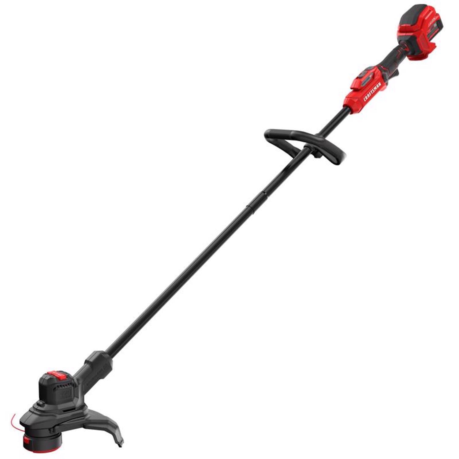 Black & Decker 20V MAX 10 In. Lithium Ion Straight Cordless String Trimmer/Edger  - Town Hardware & General Store