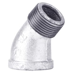 STZ Industries 1/4 in. FIP each X 1/4 in. D MIP Galvanized Malleable Iron 45 degree Street Elbow