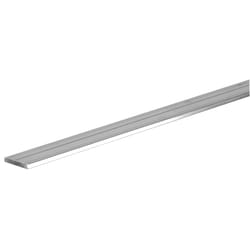 SteelWorks 0.125 in. X 0.75 in. W X 8 ft. L Weldable Aluminum Flat Bar 1 pk