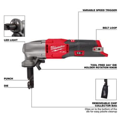 Milwaukee M12 Fuel 12 V 16 Ga. Cordless Nibbler Tool Only