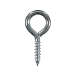 Ace 5/32 in. D X 1-5/16 in. L Zinc-Plated Steel Screw Eye 55 lb. cap. 8 pk