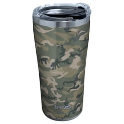 Tervis 20 oz Jungle Camo Multicolored BPA Free Double Wall Tumbler